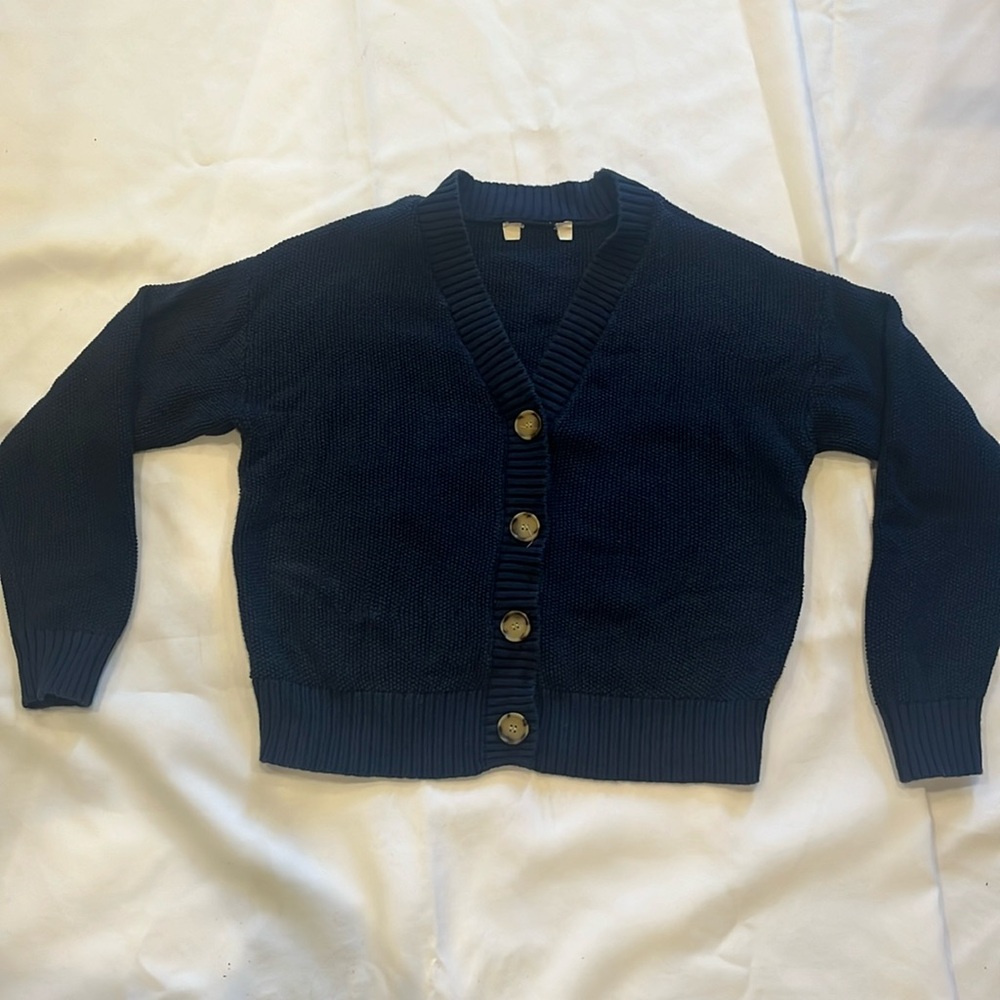 Navy Cardigan